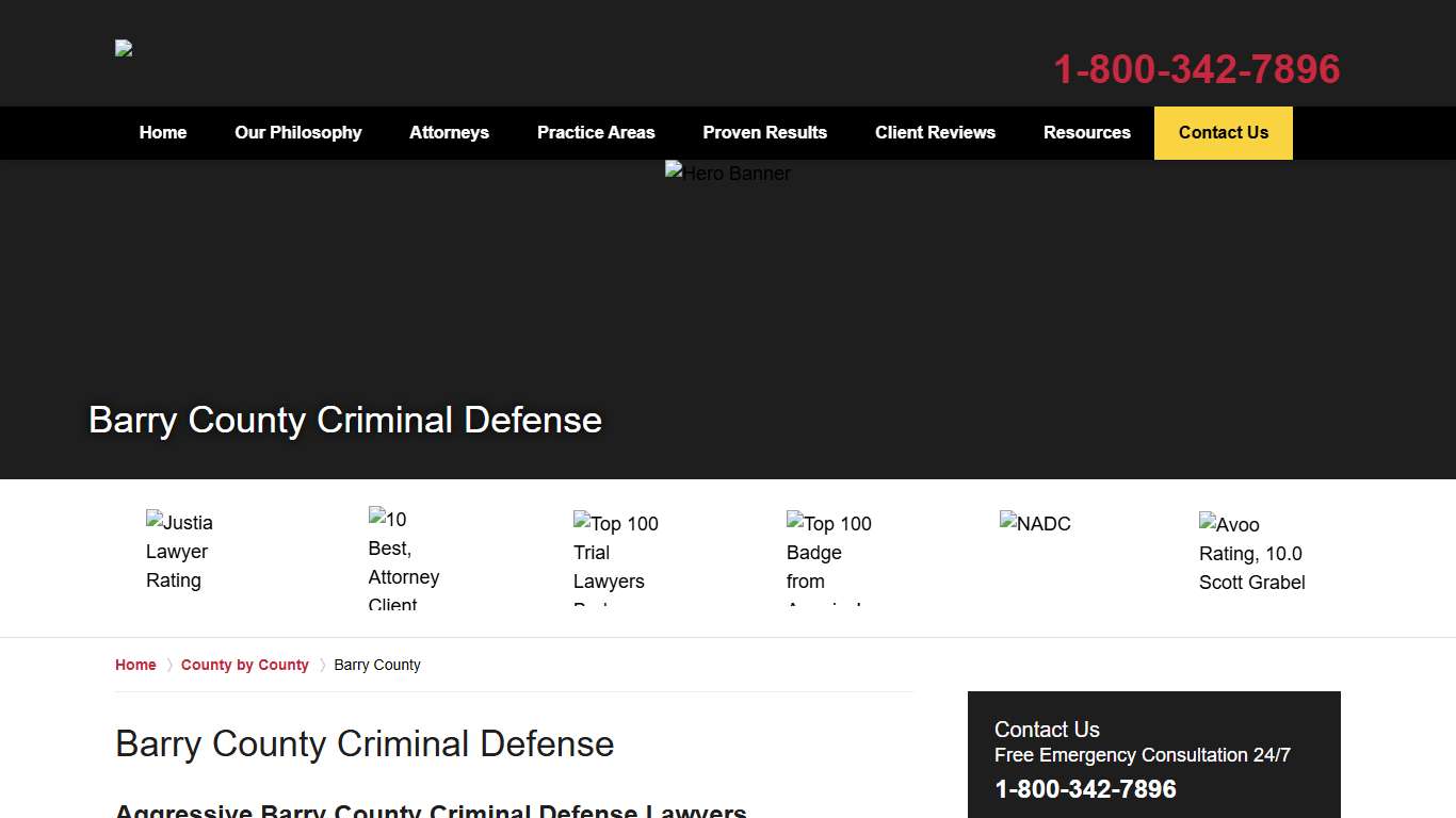 Barry County Criminal Lawyer - Hastings MI Defense Attorneys – Grabel & Associates